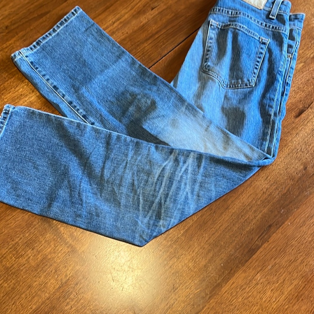 Ag Adriano Goldschmied Classic Blue Straight Jeans - Picture 2 of 12